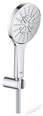 Grohe SmartActive 130 zuhanyfej k&eacute;szlet 26581000, 1/2 , 3 funkci&oacute;s, 130 mm, tart&oacute;, t&ouml;mlő, kr&oacute;m H&aacute;ztart&aacute;s / Otthon / K&uuml;lt&eacute;r - F&uuml;rdőszoba / wc - Kieg&eacute;sz&iacute;tő - 536714