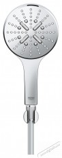 Grohe SmartActive 130 zuhanyfej k&eacute;szlet 26581000, 1/2 , 3 funkci&oacute;s, 130 mm, tart&oacute;, t&ouml;mlő, kr&oacute;m H&aacute;ztart&aacute;s / Otthon / K&uuml;lt&eacute;r - F&uuml;rdőszoba / wc - Kieg&eacute;sz&iacute;tő - 536714