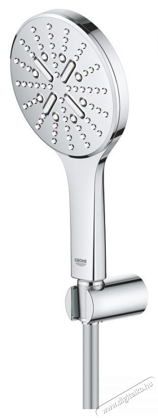 Grohe SmartActive 130 zuhanyfej k&eacute;szlet 26581000, 1/2 , 3 funkci&oacute;s, 130 mm, tart&oacute;, t&ouml;mlő, kr&oacute;m H&aacute;ztart&aacute;s / Otthon / K&uuml;lt&eacute;r - F&uuml;rdőszoba / wc - Kieg&eacute;sz&iacute;tő - 536714