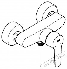 Grohe Start 322792432 Egykaros zuhanycsaptelep, 1/2 , Matt, Fekete H&aacute;ztart&aacute;s / Otthon / K&uuml;lt&eacute;r - F&uuml;rdőszoba / wc - Kieg&eacute;sz&iacute;tő - 536707