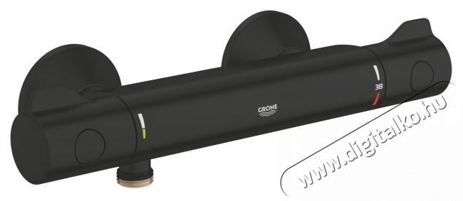 Grohe Zuhanycsap, Grohtherm 800 1022022430, L&aacute;that&oacute;, Termoszt&aacute;t, Matt, Fekete H&aacute;ztart&aacute;s / Otthon / K&uuml;lt&eacute;r - F&uuml;rdőszoba / wc - Kieg&eacute;sz&iacute;tő - 536666