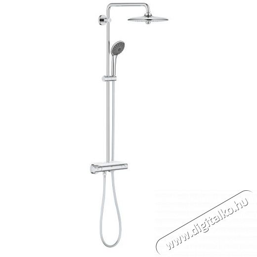 Grohe 26403001 Vitalio Joy 260 Termoszt&aacute;tos zuhanyrendszer, 3 funkci&oacute;s, SafeStop gomb (max 38&deg;C), kr&oacute;m H&aacute;ztart&aacute;s / Otthon / K&uuml;lt&eacute;r - F&uuml;rdőszoba / wc - Kieg&eacute;sz&iacute;tő - 536632