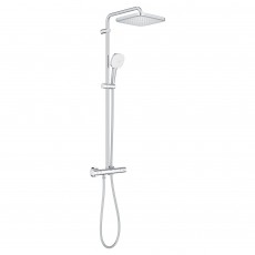 Grohe 26689001 Tempesta Cube 250 zuhanyrendszer, l&aacute;that&oacute;, termoszt&aacute;t, 250 mm, 1 funkci&oacute;, kr&oacute;m H&aacute;ztart&aacute;s / Otthon / K&uuml;lt&eacute;r - F&uuml;rdőszoba / wc - Kieg&eacute;sz&iacute;tő - 536641
