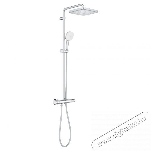 Grohe 26689001 Tempesta Cube 250 zuhanyrendszer, l&aacute;that&oacute;, termoszt&aacute;t, 250 mm, 1 funkci&oacute;, kr&oacute;m H&aacute;ztart&aacute;s / Otthon / K&uuml;lt&eacute;r - F&uuml;rdőszoba / wc - Kieg&eacute;sz&iacute;tő - 536641