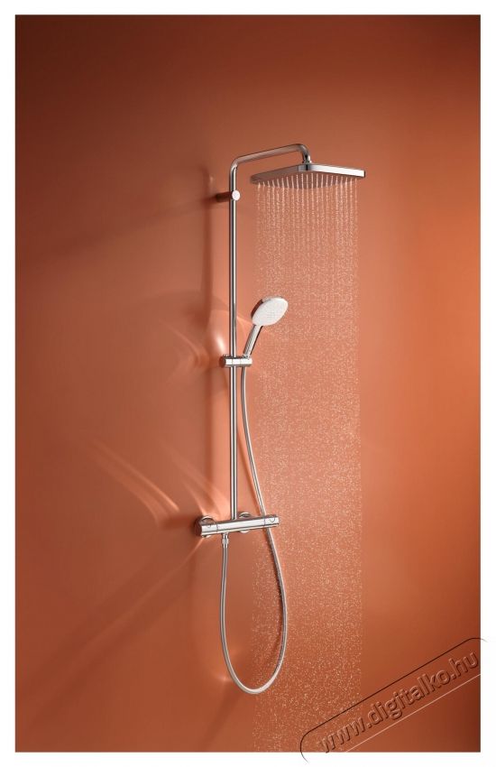 Grohe 26689001 Tempesta Cube 250 zuhanyrendszer, l&aacute;that&oacute;, termoszt&aacute;t, 250 mm, 1 funkci&oacute;, kr&oacute;m H&aacute;ztart&aacute;s / Otthon / K&uuml;lt&eacute;r - F&uuml;rdőszoba / wc - Kieg&eacute;sz&iacute;tő - 536641