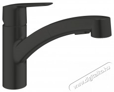 Grohe 303072431 Start Egykaros mosogat&oacute;csaptelep, Elford&iacute;that&oacute; kifoly&oacute;cső, Kih&uacute;zhat&oacute; zuhanyfej kifoly&aacute;s v&aacute;lt&oacute; funkci&oacute;val, Matt fekete H&aacute;ztart&aacute;s / Otthon / K&uuml;lt&eacute;r - F&uuml;rdőszoba / wc - Kieg&eacute;sz&iacute;tő - 536664