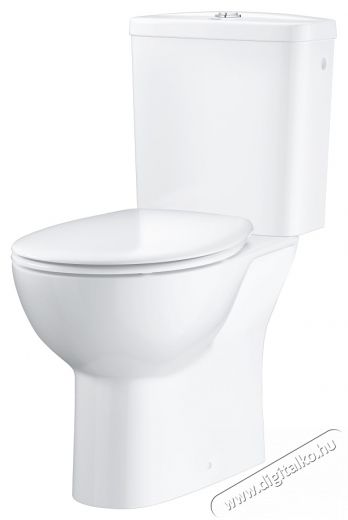 Grohe Bau ker&aacute;mia WC k&eacute;szlet 39496000, padl&oacute;n &aacute;ll&oacute;, v&iacute;zszintes kimenet, SoftClose, Perem n&eacute;lk&uuml;li, feh&eacute;r H&aacute;ztart&aacute;s / Otthon / K&uuml;lt&eacute;r - F&uuml;rdőszoba / wc - Kieg&eacute;sz&iacute;tő - 536647