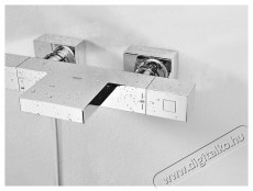 Grohe Cube termoszt&aacute;tos k&aacute;dcsaptelep, 1/2&Prime;, fali kivitel, v&iacute;zsug&aacute;r-szab&aacute;lyz&oacute;val, visszafoly&aacute;sg&aacute;tl&oacute;val, szennyfog&oacute; szűrővel, GROHE XL Waterfall, Kr&oacute;m H&aacute;ztart&aacute;s / Otthon / K&uuml;lt&eacute;r - F&uuml;rdőszoba / wc - Kieg&eacute;sz&iacute;tő - 536634