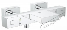 Grohe Cube termoszt&aacute;tos k&aacute;dcsaptelep, 1/2&Prime;, fali kivitel, v&iacute;zsug&aacute;r-szab&aacute;lyz&oacute;val, visszafoly&aacute;sg&aacute;tl&oacute;val, szennyfog&oacute; szűrővel, GROHE XL Waterfall, Kr&oacute;m H&aacute;ztart&aacute;s / Otthon / K&uuml;lt&eacute;r - F&uuml;rdőszoba / wc - Kieg&eacute;sz&iacute;tő - 536634
