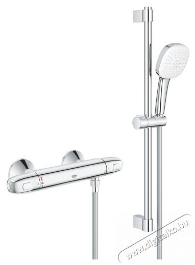 Grohe Grohtherm 1000 zuhanycsaptelep 34820005, szabad, termoszt&aacute;t, zuhanyoszlop, 600 mm, kr&oacute;m H&aacute;ztart&aacute;s / Otthon / K&uuml;lt&eacute;r - F&uuml;rdőszoba / wc - Kieg&eacute;sz&iacute;tő - 536662