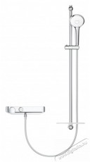 Grohe Grohtherm SmartControl Termoszt&aacute;tos csaptelep, nyom&oacute;gombok, 3 funkci&oacute;, zuhanyr&oacute;zsa, t&aacute;lca, 900 mm-es zuhanyr&uacute;d, CoolTouch, Kr&oacute;m H&aacute;ztart&aacute;s / Otthon / K&uuml;lt&eacute;r - F&uuml;rdőszoba / wc - Kieg&eacute;sz&iacute;tő - 536635