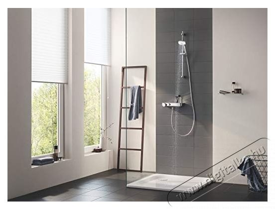 Grohe Grohtherm SmartControl Termoszt&aacute;tos csaptelep, nyom&oacute;gombok, 3 funkci&oacute;, zuhanyr&oacute;zsa, t&aacute;lca, 900 mm-es zuhanyr&uacute;d, CoolTouch, Kr&oacute;m H&aacute;ztart&aacute;s / Otthon / K&uuml;lt&eacute;r - F&uuml;rdőszoba / wc - Kieg&eacute;sz&iacute;tő - 536635