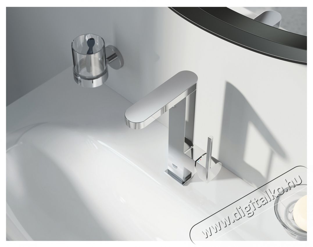 Grohe Plus 23873003 Mosd&oacute; csaptelep, 1/2 , L m&eacute;ret, egykaros, ker&aacute;miabet&eacute;t, gy&ouml;ngy&ouml;ztető, 1/4  push-up leeresztők&eacute;szlet, Kr&oacute;m H&aacute;ztart&aacute;s / Otthon / K&uuml;lt&eacute;r - F&uuml;rdőszoba / wc - Kieg&eacute;sz&iacute;tő - 536648