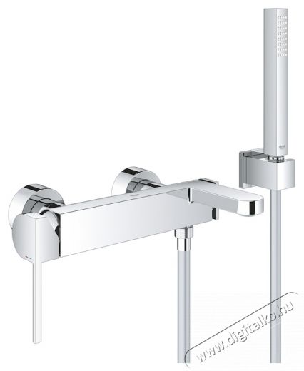 Grohe Plus 33547003 zuhanygarnit&uacute;ra, 1/2  , egykaros, ker&aacute;miapatron, Stick zuhanyfej, fali konzol, SilverFlex 1,5 m-es t&ouml;mlő, rejtett r&ouml;gz&iacute;tők, hat&aacute;rol&oacute;, kr&oacute;m H&aacute;ztart&aacute;s / Otthon / K&uuml;lt&eacute;r - F&uuml;rdőszoba / wc - Kieg&eacute;sz&iacute;tő - 536645