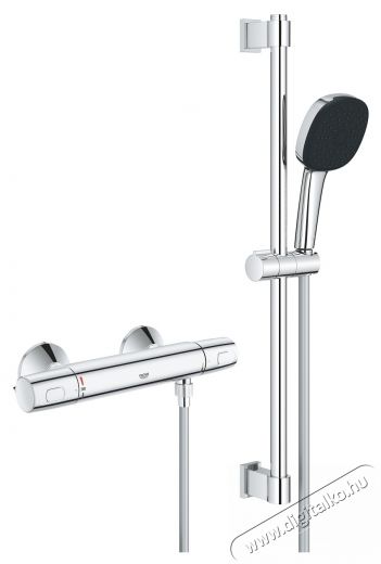 Grohe Precision Trend zuhanycsaptelep 34237003, termoszt&aacute;t, zuhanyoszlop, 600 mm, kr&oacute;m H&aacute;ztart&aacute;s / Otthon / K&uuml;lt&eacute;r - F&uuml;rdőszoba / wc - Kieg&eacute;sz&iacute;tő - 536660