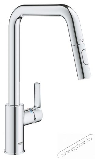 Grohe Start 30631000 konyhai csaptelep, magas, U-t&iacute;pus&uacute;, kih&uacute;zhat&oacute; zuhany, 2 funkci&oacute;s, kr&oacute;m Konyhai term&eacute;kek - Mosogat&oacute; - Mosogat&oacute; csaptelep - 536659