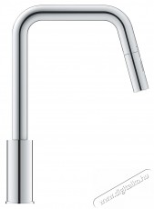 Grohe Start 30631000 konyhai csaptelep, magas, U-t&iacute;pus&uacute;, kih&uacute;zhat&oacute; zuhany, 2 funkci&oacute;s, kr&oacute;m Konyhai term&eacute;kek - Mosogat&oacute; - Mosogat&oacute; csaptelep - 536659