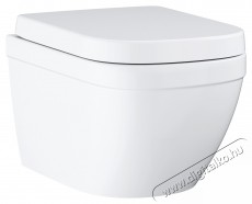 Grohe Euro ker&aacute;mia WC szett, falra szerelhető, tripla vortex, perem n&eacute;lk&uuml;li, Soft Close WC-&uuml;lőke, r&ouml;gz&iacute;tők&eacute;szlettel egy&uuml;tt, duroplast, Feh&eacute;r H&aacute;ztart&aacute;s / Otthon / K&uuml;lt&eacute;r - F&uuml;rdőszoba / wc - Kieg&eacute;sz&iacute;tő - 536638