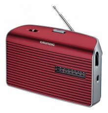 Grundig MUSIC-60R táskarádió - piros Audio-Video / Hifi / Multimédia - Rádió / órás rádió - Hordozható, zseb-, táska rádió - 286801