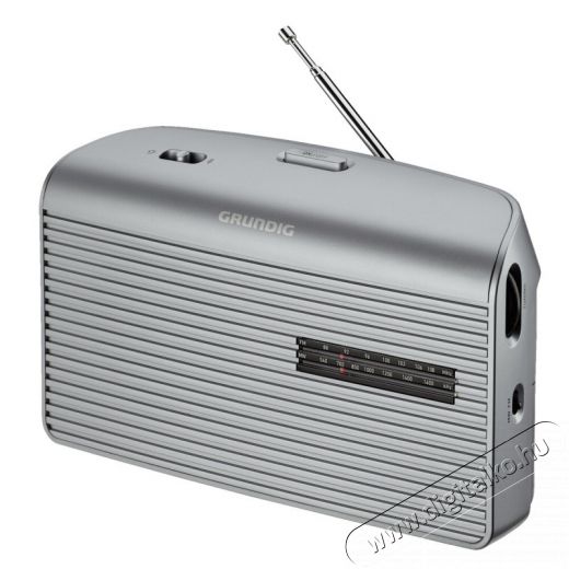 Grundig MUSIC-60S táskarádió - ezüst Audio-Video / Hifi / Multimédia - Rádió / órás rádió - Hordozható, zseb-, táska rádió - 286804