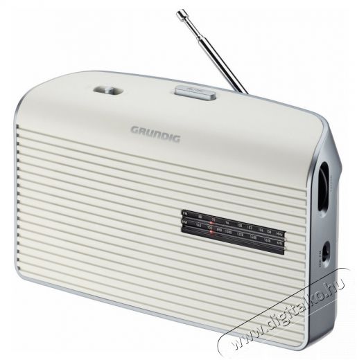 Grundig MUSIC-60W táskarádió - fehér Audio-Video / Hifi / Multimédia - Rádió / órás rádió - Hordozható, zseb-, táska rádió - 286802