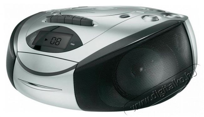 Grundig RRCD-3720S CD/MP3/Rádiós magnó - ezüst Audio-Video / Hifi / Multimédia - Hordozható CD / DVD / Multimédia készülék - Hordozható CD / Multimédia rádiómagnó / Boombox - 286766