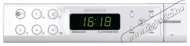 Grundig Sonoclock-690 konyhai rádió Audio-Video / Hifi / Multimédia - Rádió / órás rádió - Ébresztőórás rádió - 286769