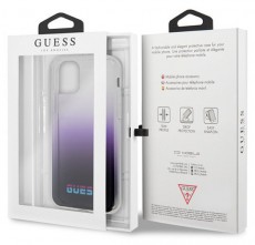Guess California iPhone 11 lila PC/TPU tok Mobil / Kommunikáció / Smart - Mobiltelefon kiegészítő / tok - Tok / hátlap - 394327