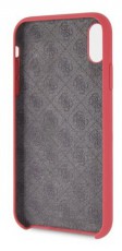 Guess szilikon, iPhone 8 Plus piros/arany logós szilikon tok Mobil / Kommunikáció / Smart - Mobiltelefon kiegészítő / tok - Tok / hátlap - 394300