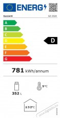 Guzzanti GZ 352A Konyhai term&eacute;kek - Hűtő, fagyaszt&oacute; (szabadon&aacute;ll&oacute;) - Fagyaszt&oacute; n&eacute;lk&uuml;li hűtő - 509642
