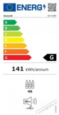 Guzzanti GZ 51BD Konyhai term&eacute;kek - Hűtő, fagyaszt&oacute; (be&eacute;p&iacute;thető) - Borhűtő - 509804