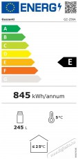 Guzzanti GZ 256A Konyhai term&eacute;kek - Hűtő, fagyaszt&oacute; (be&eacute;p&iacute;thető) - Fagyaszt&oacute; n&eacute;lk&uuml;li hűtő - 509485