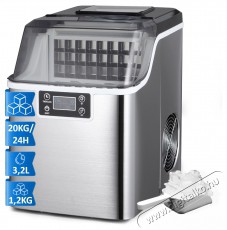 Guzzanti GZ 124A Konyhai termékek - Konyhai kisgép (sütés / főzés / hűtés / ételkészítés) - Jégkocka készítő gép - 515483