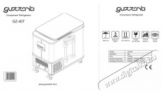Guzzanti GZ 40T Konyhai termékek - Hűtő, fagyasztó (szabadonálló) - Hordozható hűtőtáska - 522898