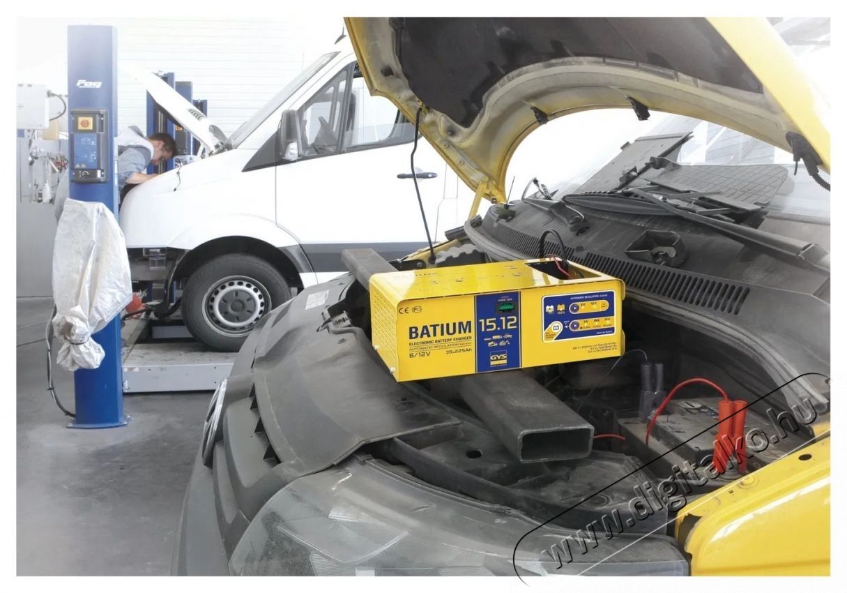 GYS BATIUM 15.12 aut&oacute; akkumul&aacute;tor t&ouml;ltő Aut&oacute;hifi / Aut&oacute; felszerel&eacute;s - Aut&oacute;s / aut&oacute;hifi kieg&eacute;sz&iacute;tő - Aut&oacute; akkumul&aacute;tor t&ouml;ltő - 531824