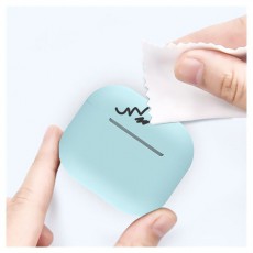 HAFFNER FN0266 Apple AirPods 3 fehér szilikon védőtok Audio-Video / Hifi / Multimédia - Fül és Fejhallgatók - Fülhallgató kiegészítő - 389819
