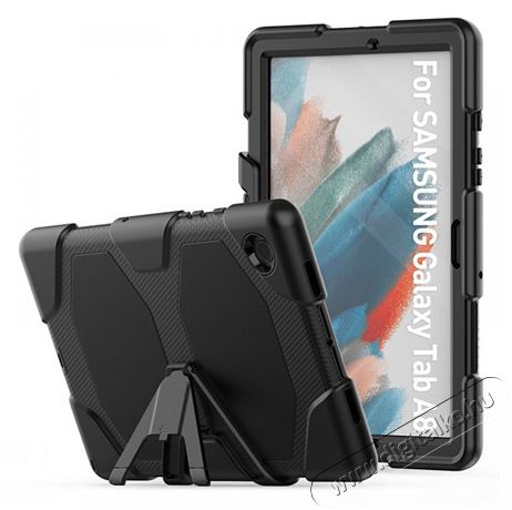 HAFFNER FN0331 Samsung X200/X205 Galaxy Tab A8 10.5 Survive ütésálló védőtok kijelzővédő üveggel Mobil / Kommunikáció / Smart - Tablet / E-book kiegészítő, tok - Tablet tok - 392027