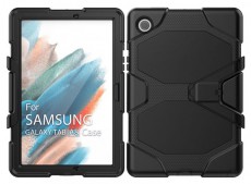 HAFFNER FN0331 Samsung X200/X205 Galaxy Tab A8 10.5 Survive ütésálló védőtok kijelzővédő üveggel Mobil / Kommunikáció / Smart - Tablet / E-book kiegészítő, tok - Tablet tok - 392027