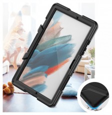 HAFFNER FN0331 Samsung X200/X205 Galaxy Tab A8 10.5 Survive ütésálló védőtok kijelzővédő üveggel Mobil / Kommunikáció / Smart - Tablet / E-book kiegészítő, tok - Tablet tok - 392027