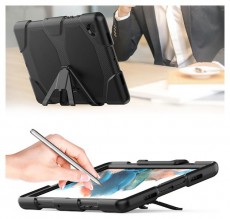 HAFFNER FN0331 Samsung X200/X205 Galaxy Tab A8 10.5 Survive ütésálló védőtok kijelzővédő üveggel Mobil / Kommunikáció / Smart - Tablet / E-book kiegészítő, tok - Tablet tok - 392027