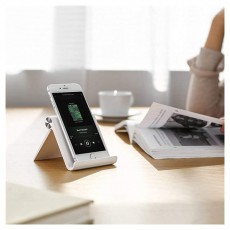 HAFFNER FN0163 univerzális fehér asztali telefon és tablet állvány Mobil / Kommunikáció / Smart - Mobiltelefon kiegészítő / tok - Tartó / rögzítő / állvány - 394021