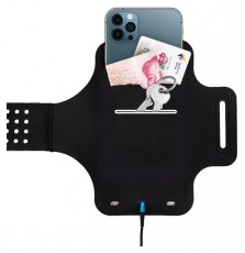 HAFFNER FN0172 univerzális fekete sport kartok Mobil / Kommunikáció / Smart - Mobiltelefon kiegészítő / tok - Kiegészítő - 394216