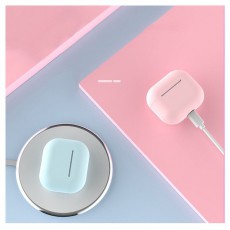 HAFFNER FN0268 Apple AirPods 3 fekete szilikon védőtok Audio-Video / Hifi / Multimédia - Fül és Fejhallgatók - Fülhallgató kiegészítő - 395392