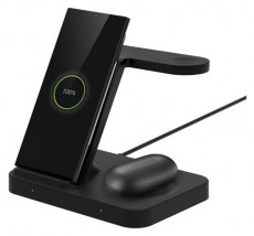HAFFNER FN0326 15W Tech-Protect A11 3in1 Wireless Charger Qi vezeték nélküli töltő állomás Mobil / Kommunikáció / Smart - Powerbank / Külső akkumulátor és töltő - 394196