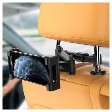 HAFFNER Tech-Protect fejtámlára szerelhető telefon/tablet autós tartó Mobil / Kommunikáció / Smart - Mobiltelefon kiegészítő / tok - Tartó / rögzítő / állvány - 394032