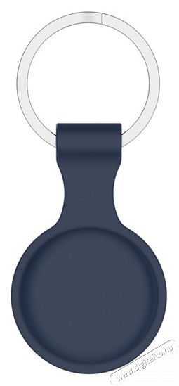 HAFFNER FN0199 Apple AirTag tengerkék szilikon védőtokos kulcstartó Egyéb - Nem forgalmazzuk ! - 398783