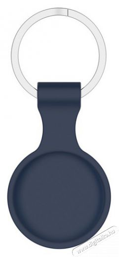 HAFFNER FN0199 Apple AirTag tengerkék szilikon védőtokos kulcstartó Egyéb - Nem forgalmazzuk ! - 398783