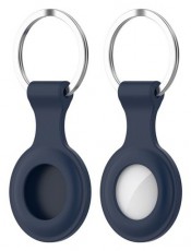 HAFFNER FN0199 Apple AirTag tengerkék szilikon védőtokos kulcstartó Egyéb - Nem forgalmazzuk ! - 398783
