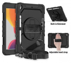HAFFNER FN0161 Apple iPad 10.2 (2019/2020) ütésálló védőtok - fekete Mobil / Kommunikáció / Smart - Tablet / E-book kiegészítő, tok - Tablet tok - 408106