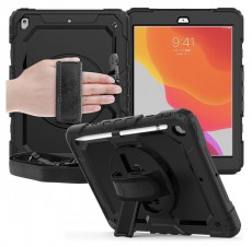 HAFFNER FN0161 Apple iPad 10.2 (2019/2020) ütésálló védőtok - fekete Mobil / Kommunikáció / Smart - Tablet / E-book kiegészítő, tok - Tablet tok - 408106